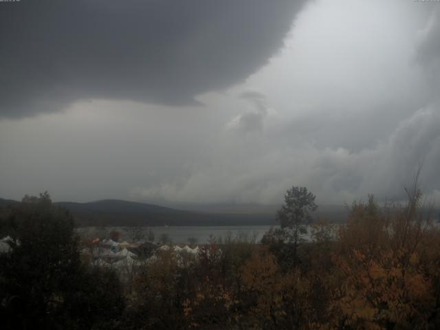 山中湖からの富士山