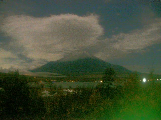山中湖からの富士山
