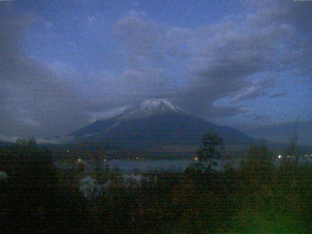 山中湖からの富士山