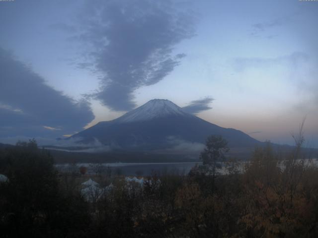 山中湖からの富士山