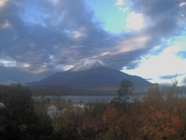 山中湖からの富士山