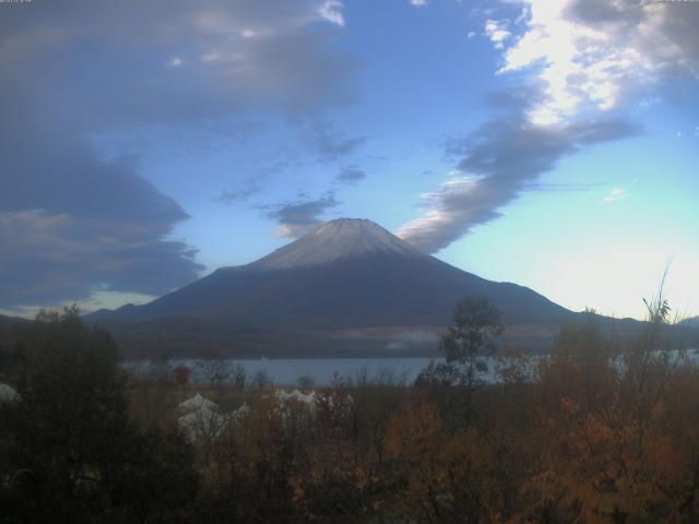山中湖からの富士山