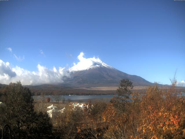 山中湖からの富士山