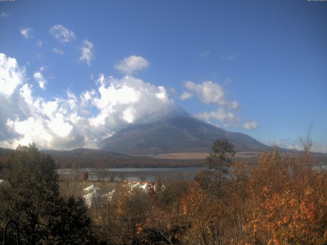 山中湖からの富士山
