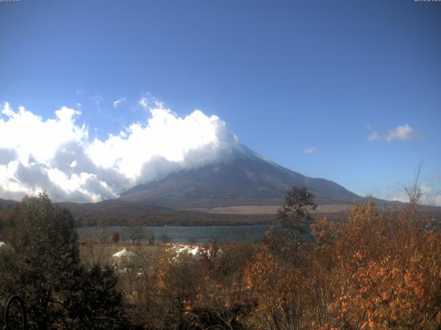 山中湖からの富士山