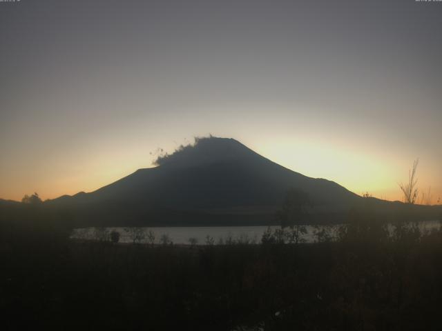 山中湖からの富士山