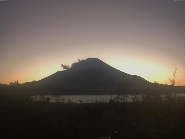 山中湖からの富士山