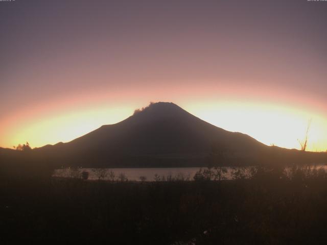 山中湖からの富士山