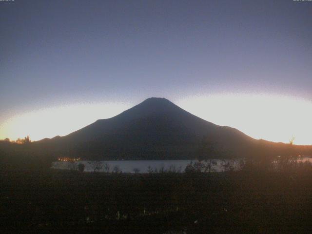 山中湖からの富士山