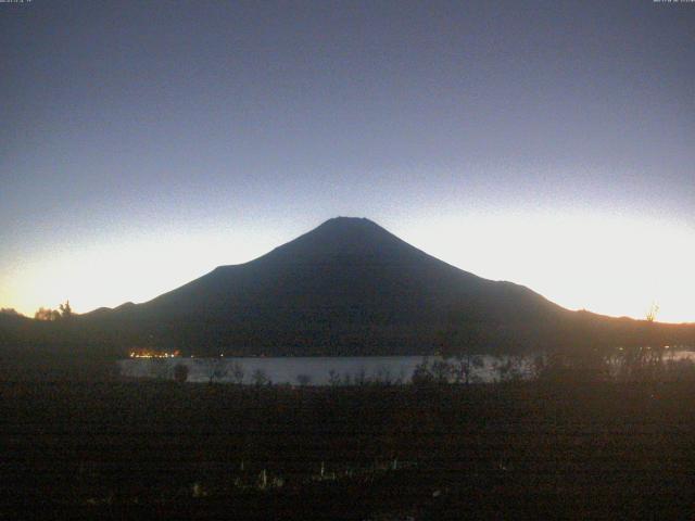 山中湖からの富士山