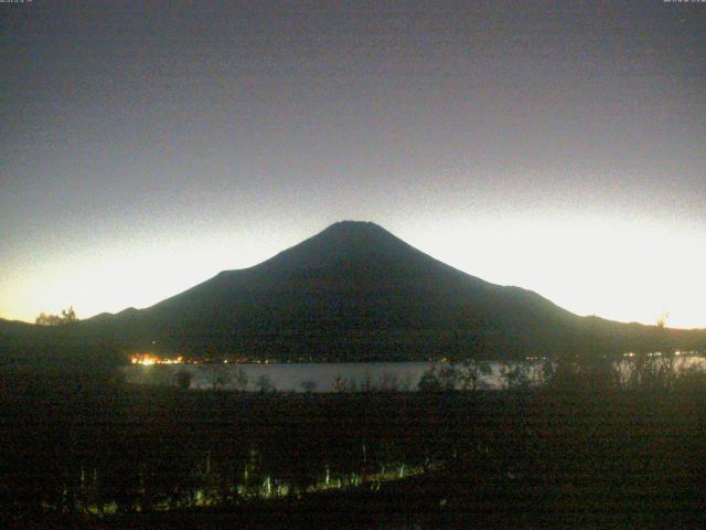 山中湖からの富士山