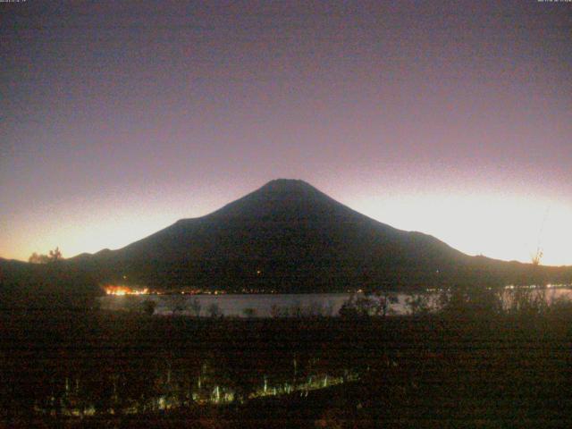 山中湖からの富士山