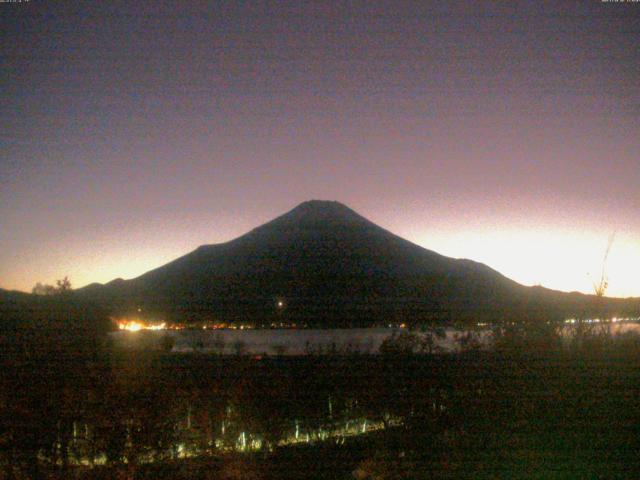山中湖からの富士山