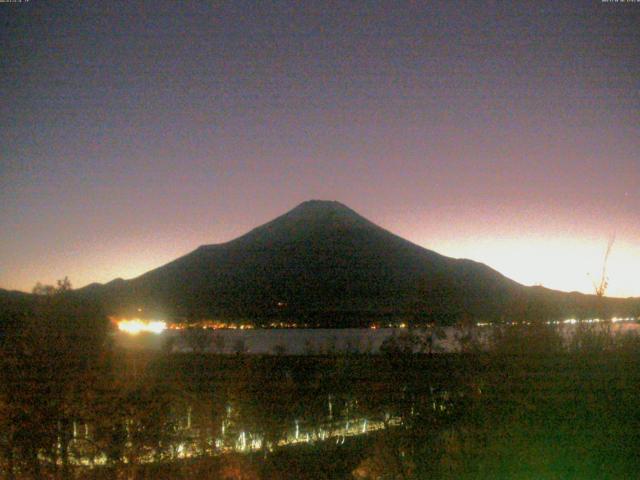 山中湖からの富士山
