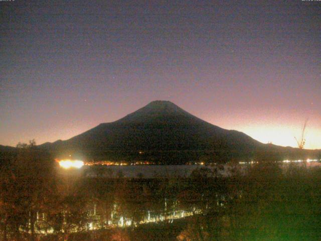 山中湖からの富士山