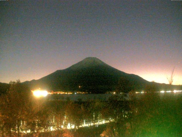 山中湖からの富士山