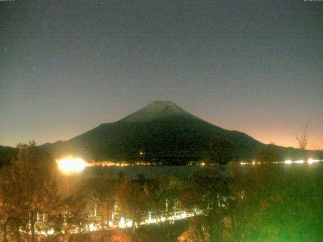 山中湖からの富士山