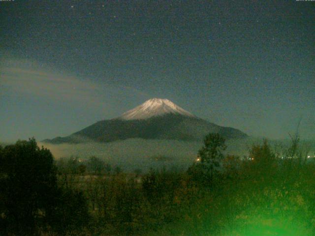 山中湖からの富士山