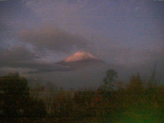 山中湖からの富士山