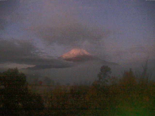 山中湖からの富士山