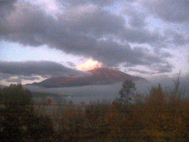 山中湖からの富士山