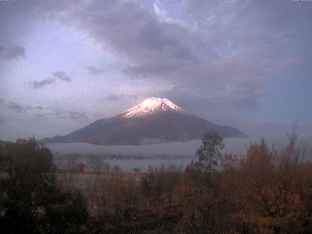 山中湖からの富士山