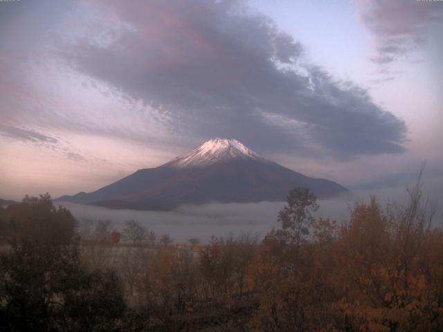 山中湖からの富士山