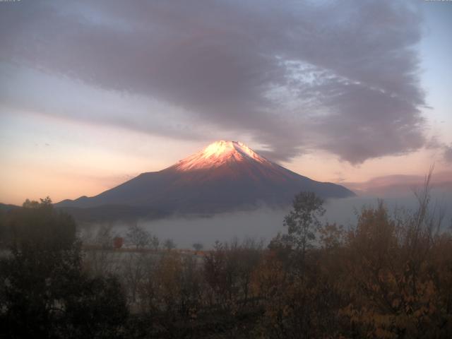 山中湖からの富士山