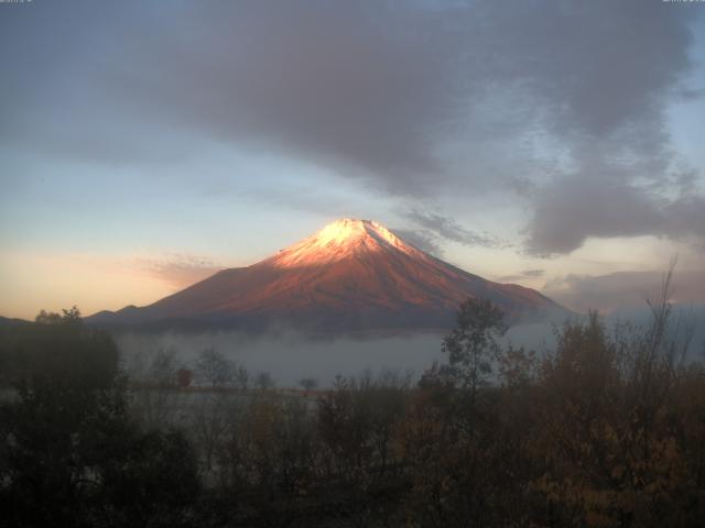 山中湖からの富士山