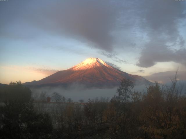 山中湖からの富士山