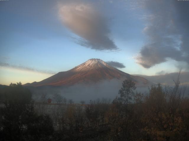 山中湖からの富士山