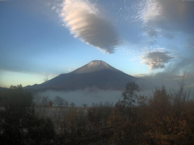 山中湖からの富士山