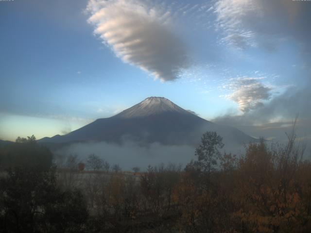 山中湖からの富士山