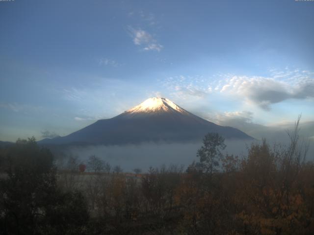 山中湖からの富士山