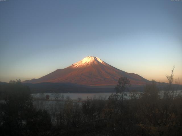 山中湖からの富士山
