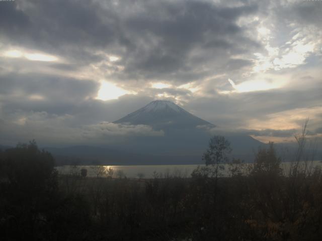 山中湖からの富士山