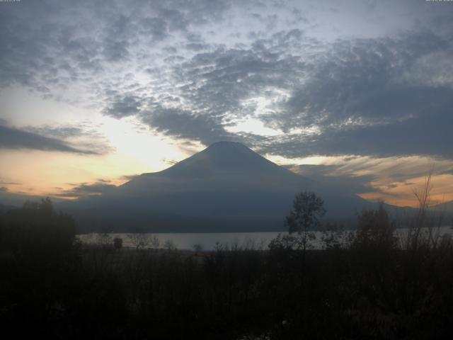 山中湖からの富士山