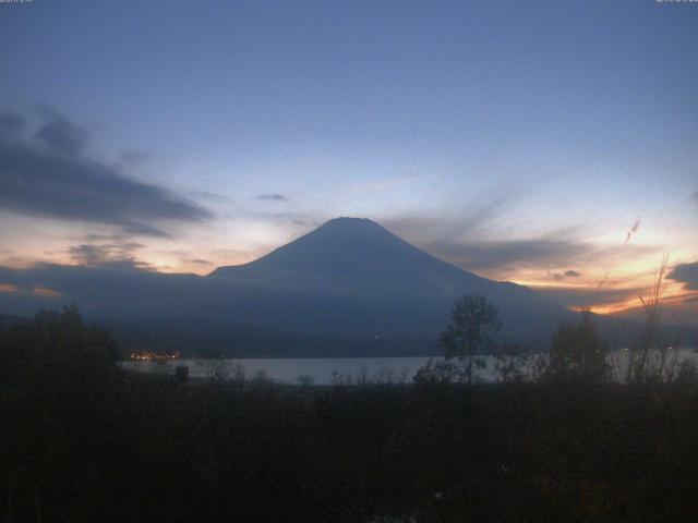 山中湖からの富士山