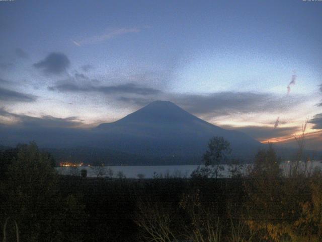山中湖からの富士山