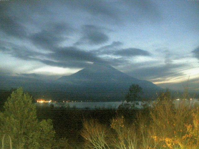 山中湖からの富士山