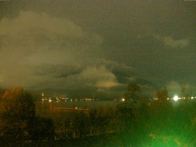 山中湖からの富士山