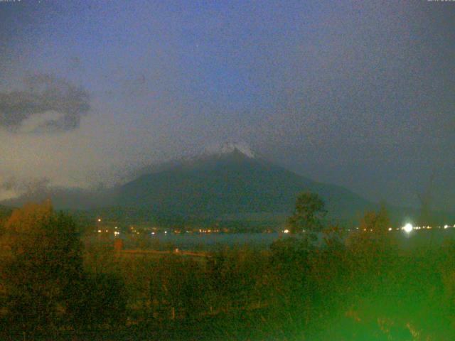 山中湖からの富士山