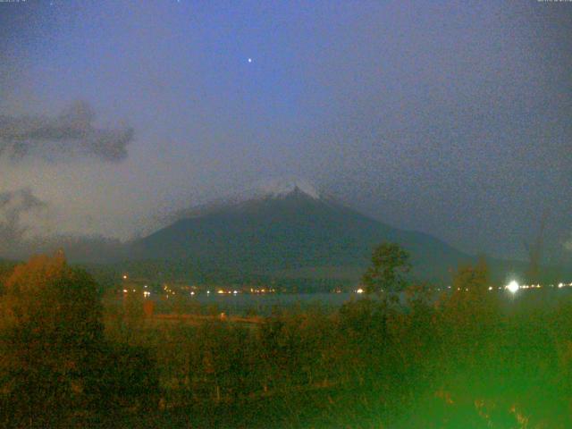 山中湖からの富士山