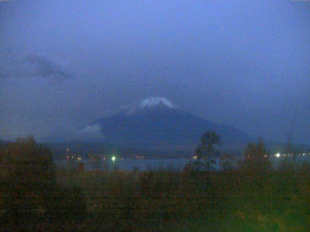 山中湖からの富士山