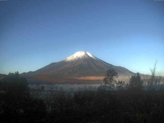 山中湖からの富士山