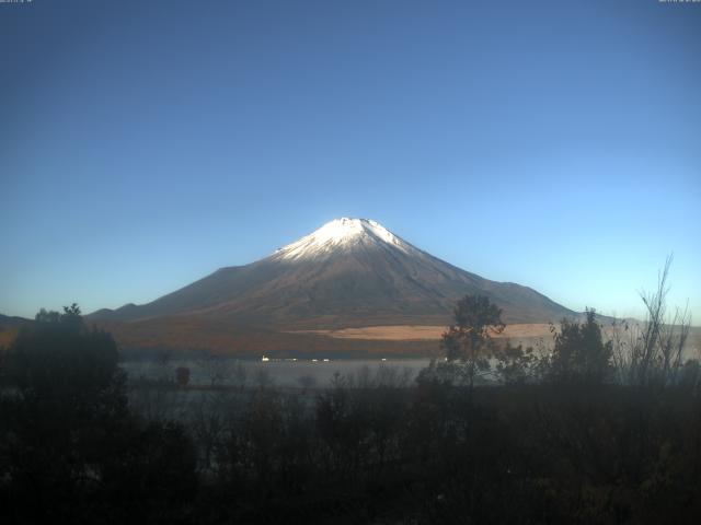 山中湖からの富士山