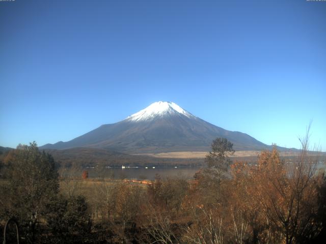 山中湖からの富士山