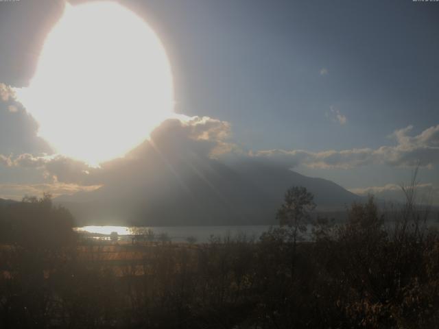 山中湖からの富士山