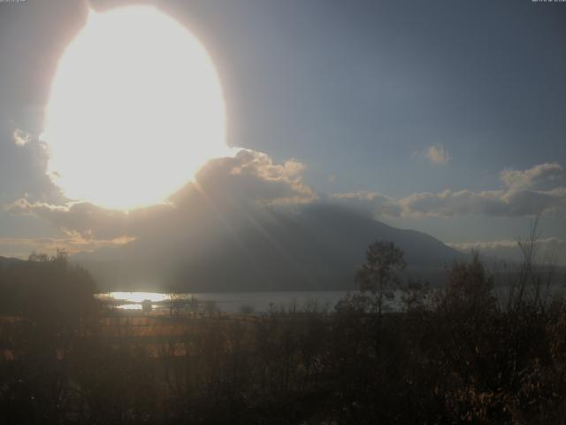 山中湖からの富士山