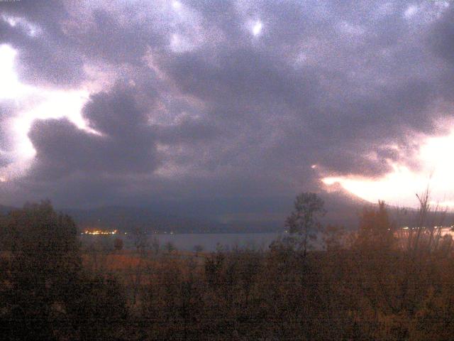 山中湖からの富士山